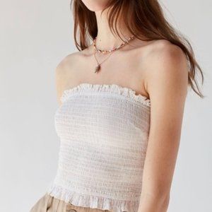 UO Smocked Tube Top